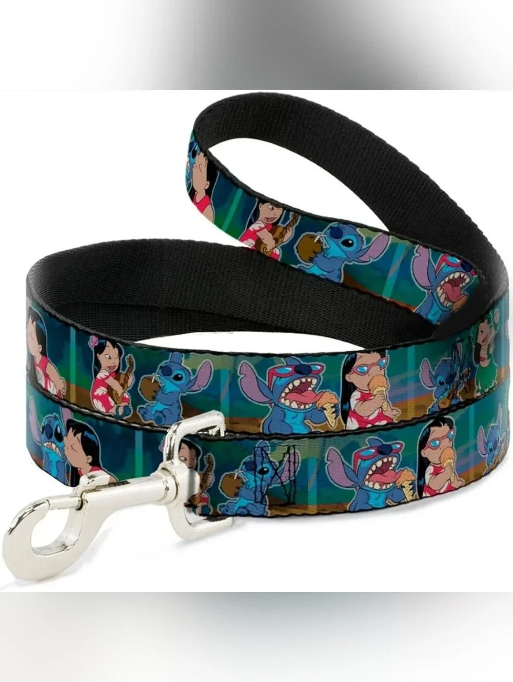 Buckle-Down 4ft Long Wide Dog Leash - Lilo and Stitch Disney Pet Leash